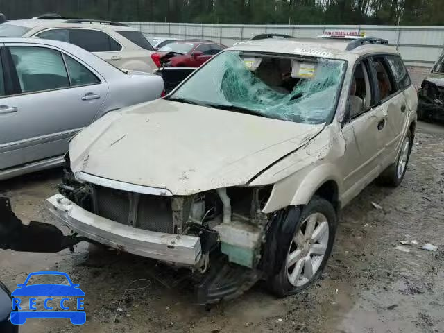 2008 SUBARU OUTBACK 2. 4S4BP61C287349885 image 1