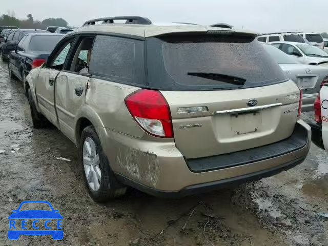 2008 SUBARU OUTBACK 2. 4S4BP61C287349885 image 2