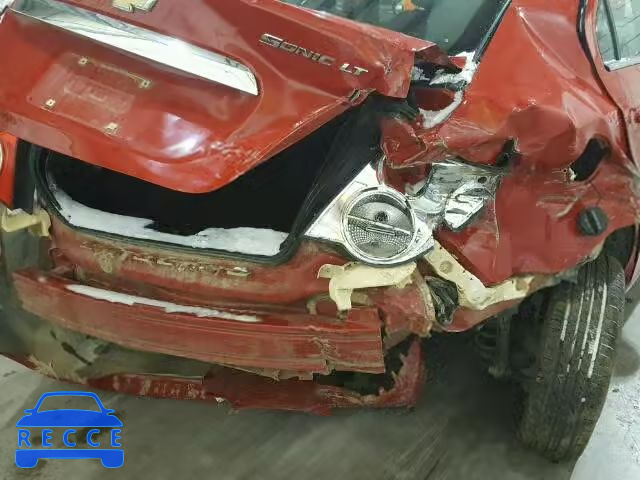 2012 CHEVROLET SONIC LT 1G1JC5SH2C4127544 image 9