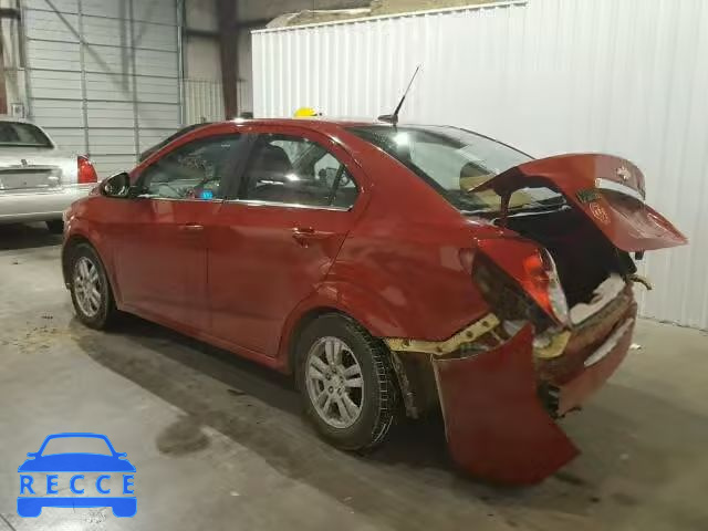 2012 CHEVROLET SONIC LT 1G1JC5SH2C4127544 image 2