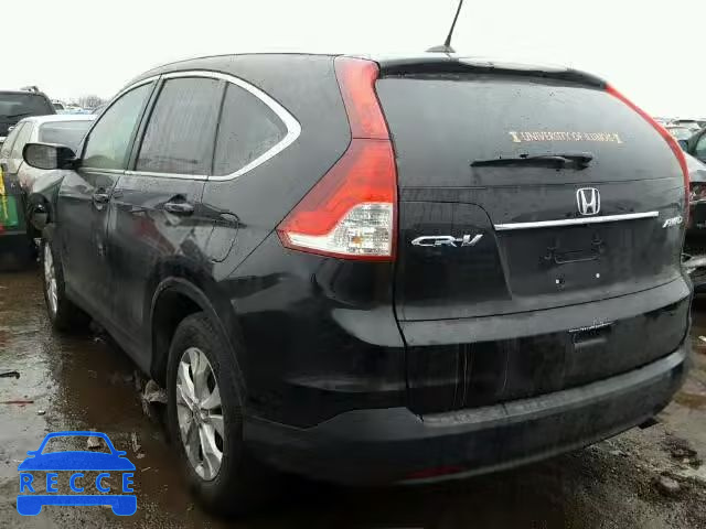 2013 HONDA CR-V EX-L 2HKRM4H7XDH648989 image 2