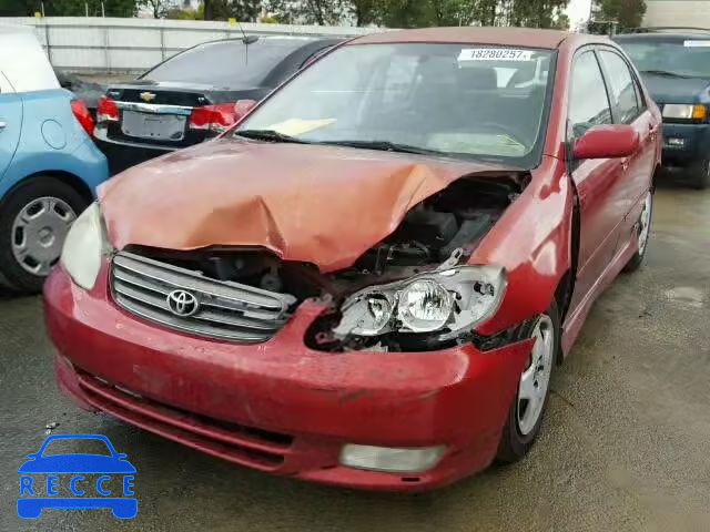 2004 TOYOTA COROLLA CE 1NXBR32E04Z329168 Bild 1