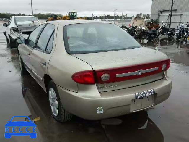 2003 CHEVROLET CAVALIER L 1G1JF52F437227620 image 2