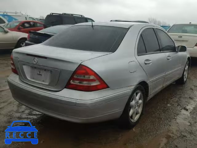 2002 MERCEDES-BENZ C240 WDBRF61J92F293721 image 3