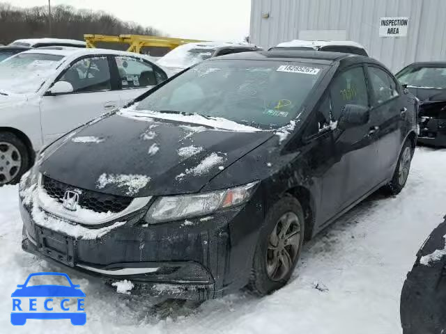 2013 HONDA CIVIC LX 19XFB2F51DE215953 зображення 1