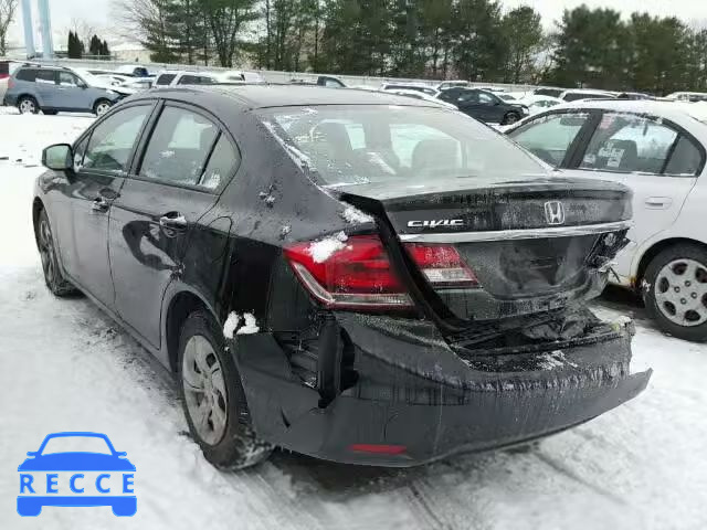 2013 HONDA CIVIC LX 19XFB2F51DE215953 Bild 2