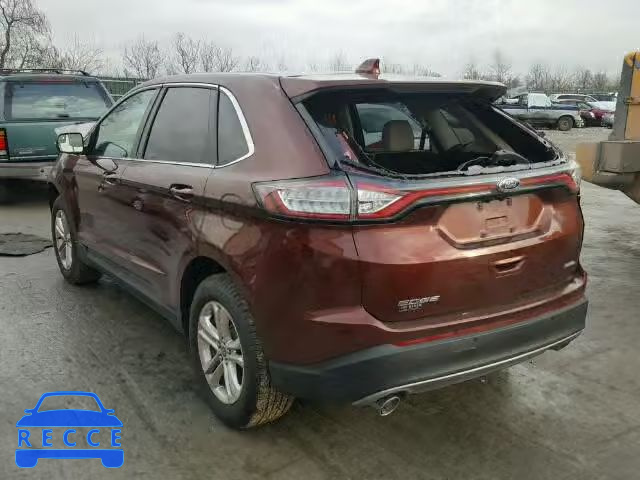 2016 FORD EDGE SEL 2FMPK3J87GBB15374 зображення 2