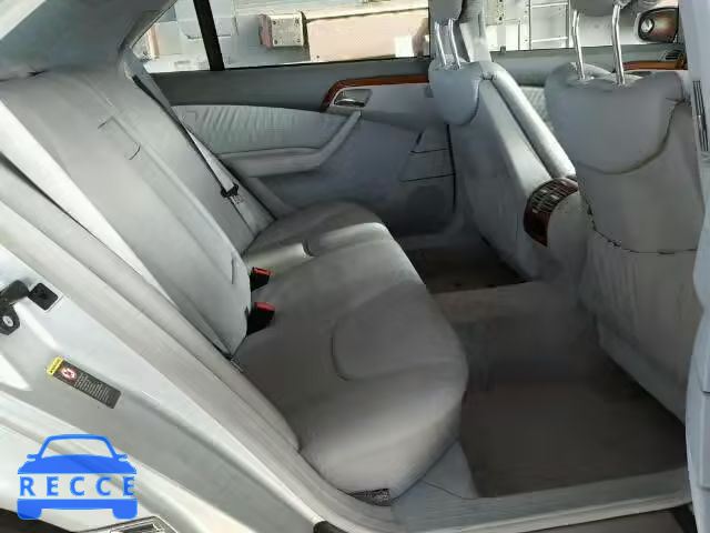 2001 MERCEDES-BENZ S430 WDBNG70J91A218774 зображення 5