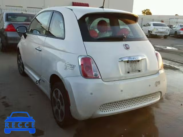 2013 FIAT 500 ELECTR 3C3CFFGE8DT751649 зображення 2