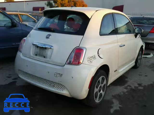 2013 FIAT 500 ELECTR 3C3CFFGE8DT751649 зображення 3