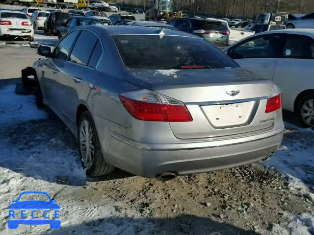 2011 HYUNDAI GENESIS KMHGC4DF5BU115082 image 2