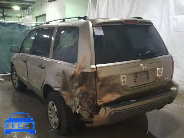 2003 HONDA PILOT EXL 2HKYF18583H565059 image 2