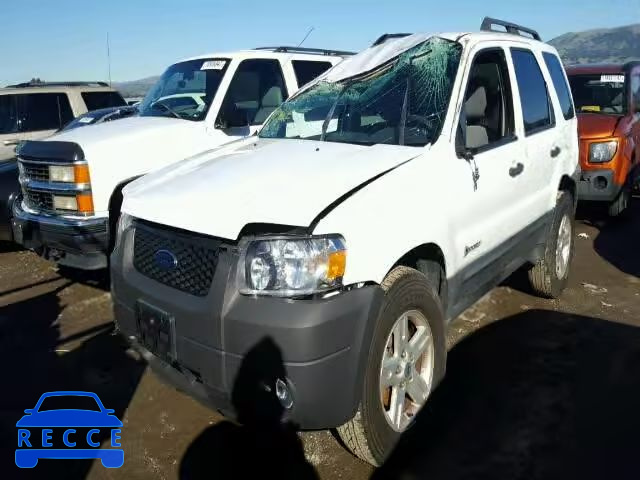 2007 FORD ESCAPE HEV 1FMYU49H17KC06395 зображення 1