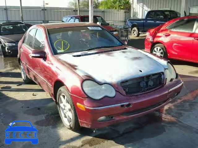 2002 MERCEDES-BENZ C240 WDBRF61J72E008908 Bild 0