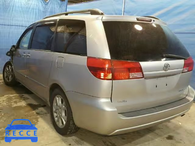 2004 TOYOTA SIENNA XLE 5TDZA22CX4S090414 image 2