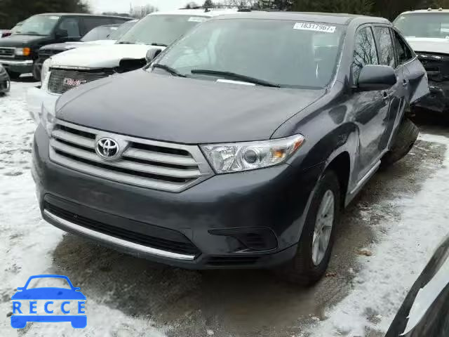 2013 TOYOTA HIGHLANDER 5TDZA3EH3DS043173 image 1