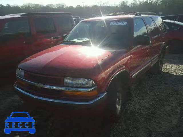 2000 CHEVROLET BLAZER 1GNCS13W3Y2374820 image 1