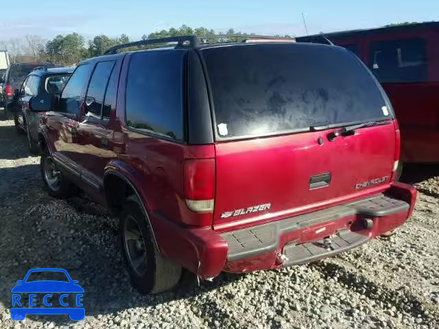 2000 CHEVROLET BLAZER 1GNCS13W3Y2374820 image 2