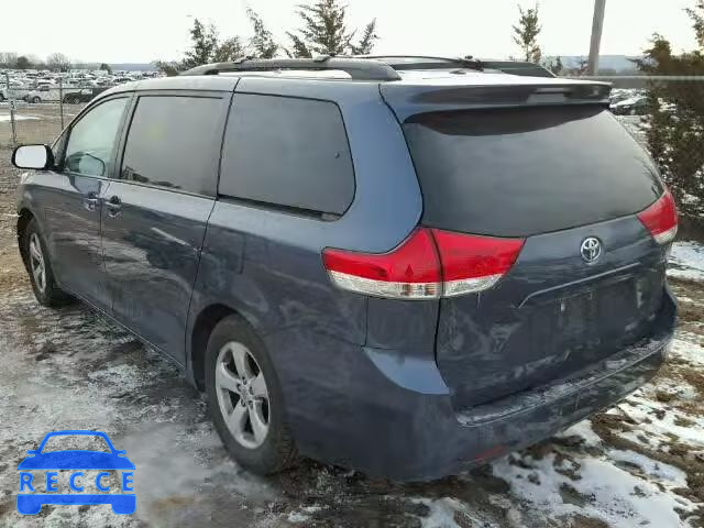 2013 TOYOTA SIENNA LE 5TDKK3DC3DS365381 image 2