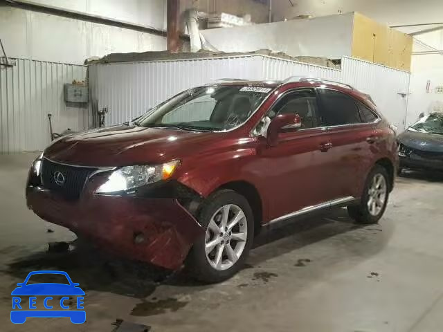 2010 LEXUS RX 350 JTJBK1BAXA2417353 зображення 1