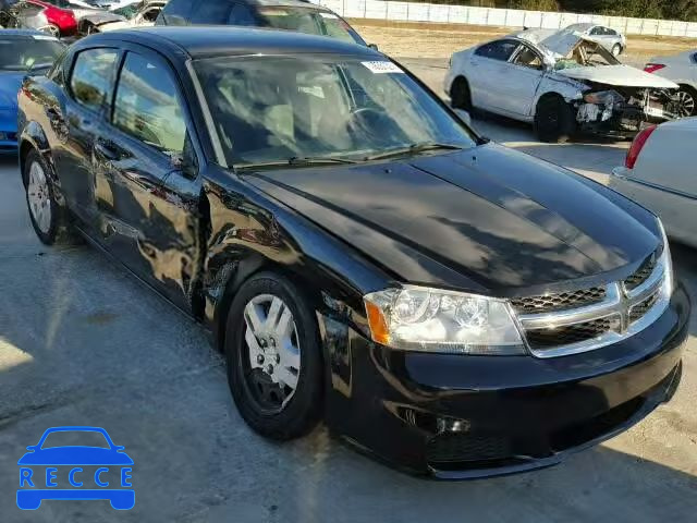 2014 DODGE AVENGER SE 1C3CDZAB2EN176200 image 0