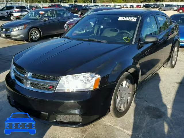 2014 DODGE AVENGER SE 1C3CDZAB2EN176200 image 1