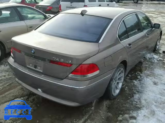 2003 BMW 745LI WBAGN63423DR16657 зображення 3