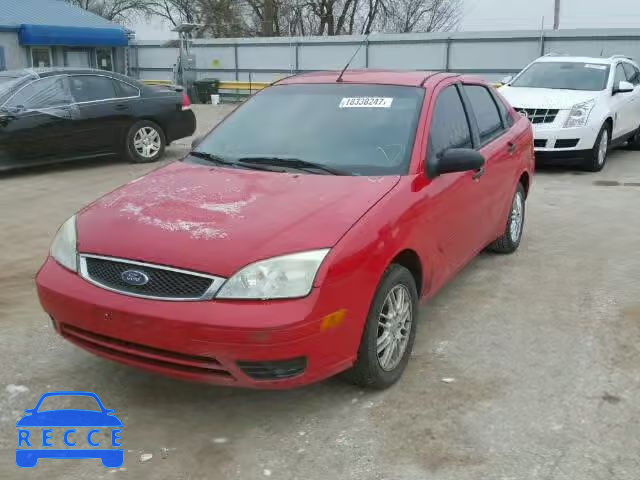 2007 FORD FOCUS ZX4 1FAFP34N27W250723 зображення 1