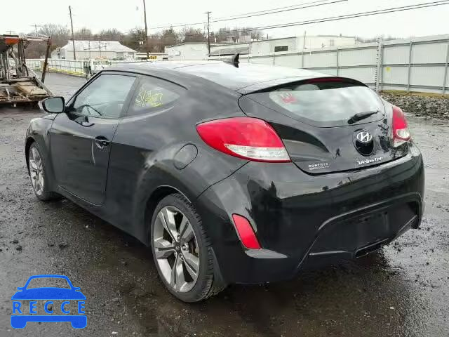 2013 HYUNDAI VELOSTER KMHTC6AD5DU110125 image 2