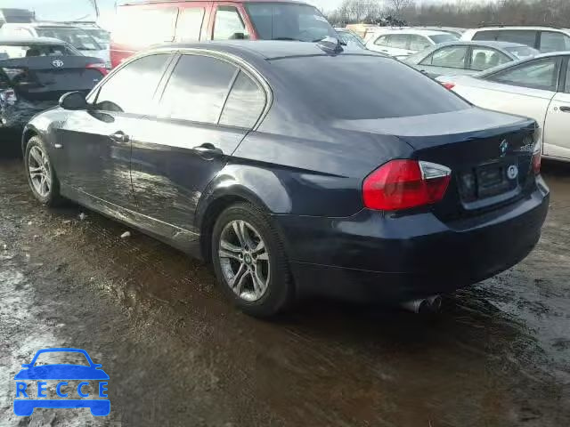 2008 BMW 328XI WBAVC93588K044284 Bild 2