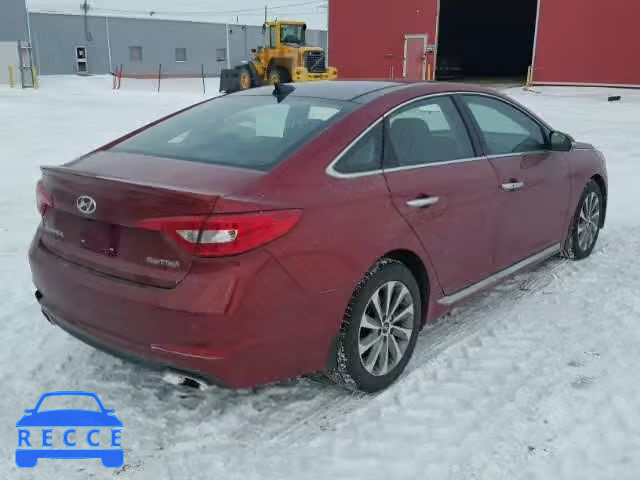 2016 HYUNDAI SONATA SPO 5NPE34AF0GH397231 image 3