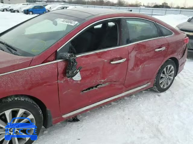 2016 HYUNDAI SONATA SPO 5NPE34AF0GH397231 image 8