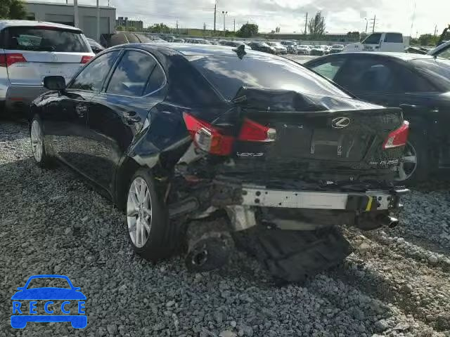 2009 LEXUS IS250 AWD JTHCK262595035207 image 2