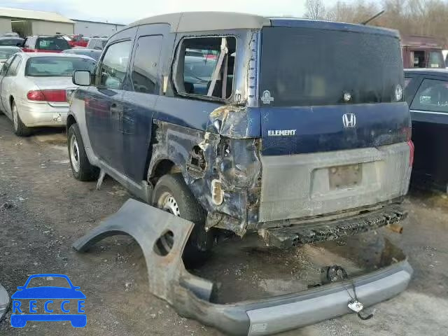 2003 HONDA ELEMENT DX 5J6YH18213L009164 зображення 2