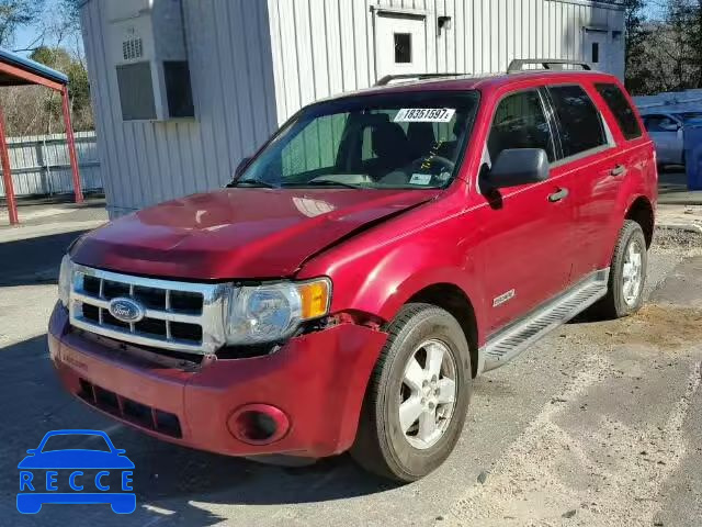 2008 FORD ESCAPE XLS 1FMCU02Z68KE29569 зображення 1