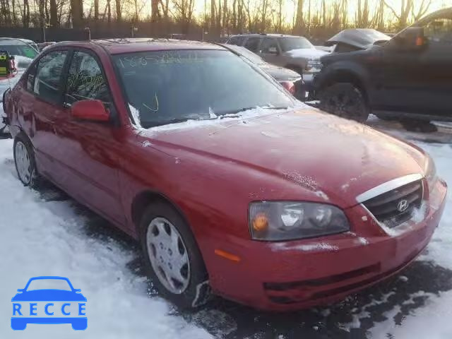 2006 HYUNDAI ELANTRA GL KMHDN46D06U282996 image 0
