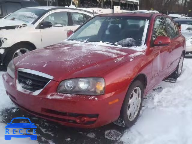 2006 HYUNDAI ELANTRA GL KMHDN46D06U282996 image 1