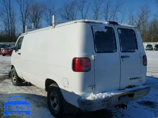 1996 DODGE RAM VAN B1 2B7HB11X2TK187727 зображення 2