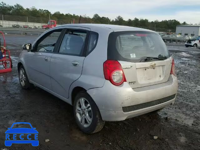 2009 CHEVROLET AVEO LS/LT KL1TD66E29B672450 зображення 2