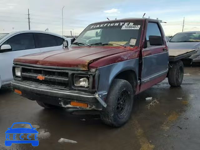 1991 CHEVROLET S10 1GCCS14R4M8223364 зображення 1