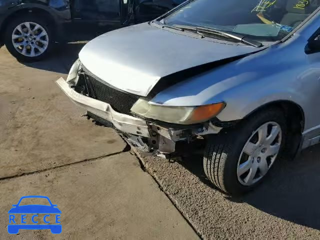 2006 HONDA CIVIC LX 1HGFA15526L018820 image 9