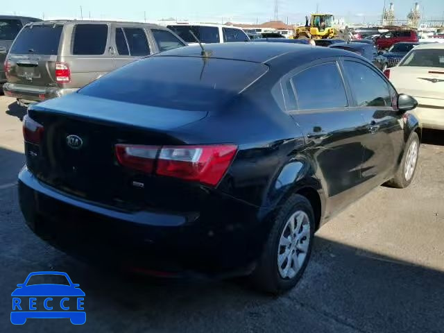 2014 KIA RIO LX KNADM4A30E6350221 image 3