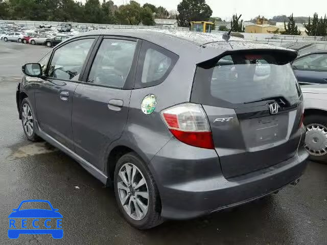 2012 HONDA FIT SPORT JHMGE8H51CC024498 image 2