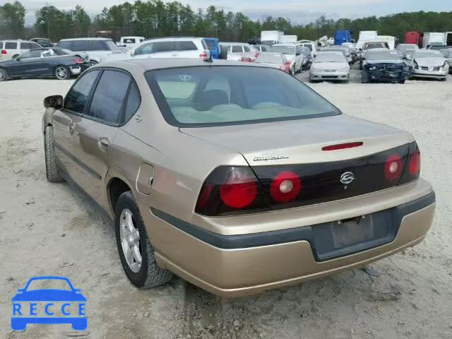 2005 CHEVROLET IMPALA 2G1WF52E459140220 зображення 2