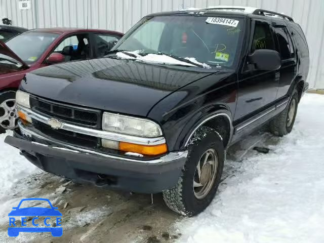 1999 CHEVROLET BLAZER 1GNDT13W1X2209929 зображення 1