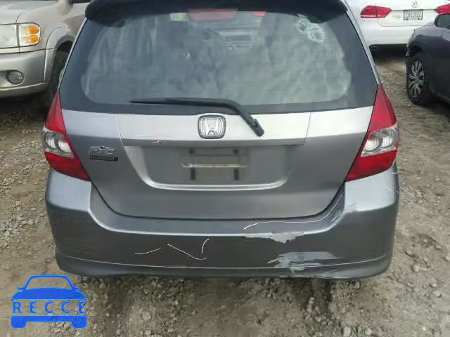 2008 HONDA FIT SPORT JHMGD38668S048016 image 9