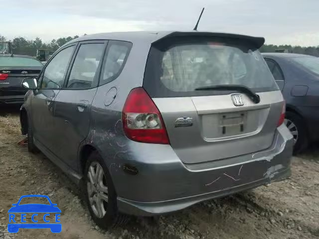 2008 HONDA FIT SPORT JHMGD38668S048016 image 2