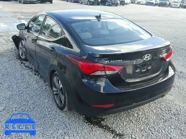 2016 HYUNDAI ELANTRA SE KMHDH4AH3GU485741 image 2