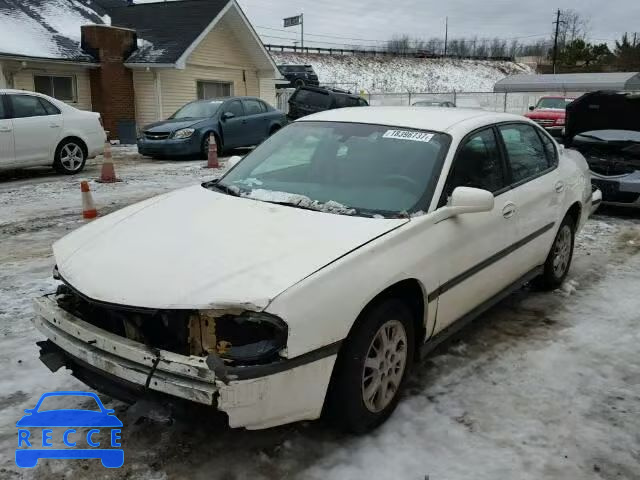 2004 CHEVROLET IMPALA 2G1WF52E349384357 зображення 1