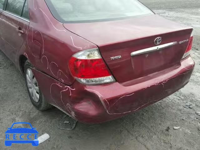 2005 TOYOTA CAMRY LE/X 4T1BE30K55U080887 Bild 9